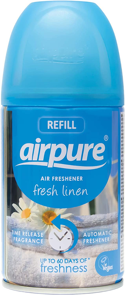 Airpure Automatic Air Freshener Refill Fresh Linen 250ml