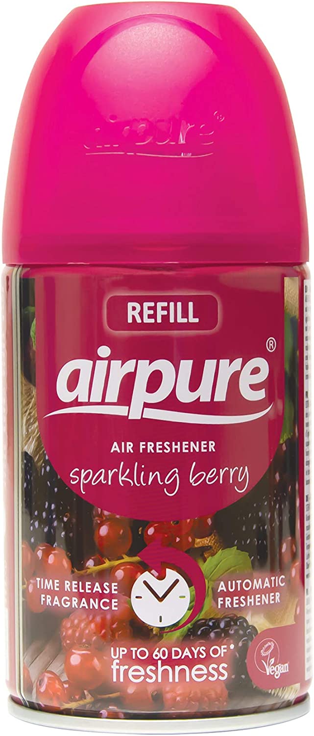 Airpure Automatic Air Freshener Refill Sparkling Berry 250ml