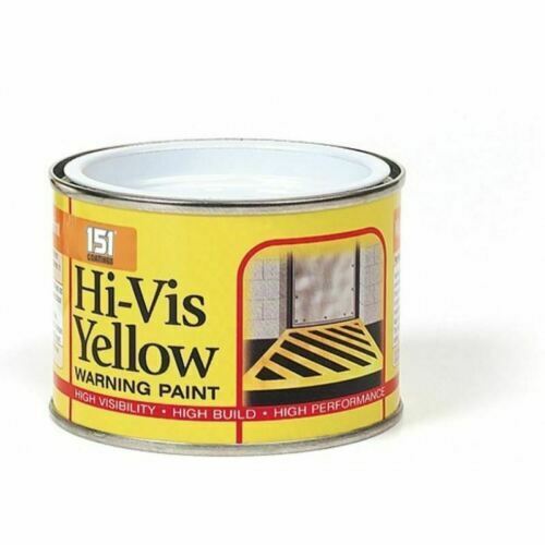 151 Coatings Hi-Vis High Visibility Yellow Warning Paint 180ML
