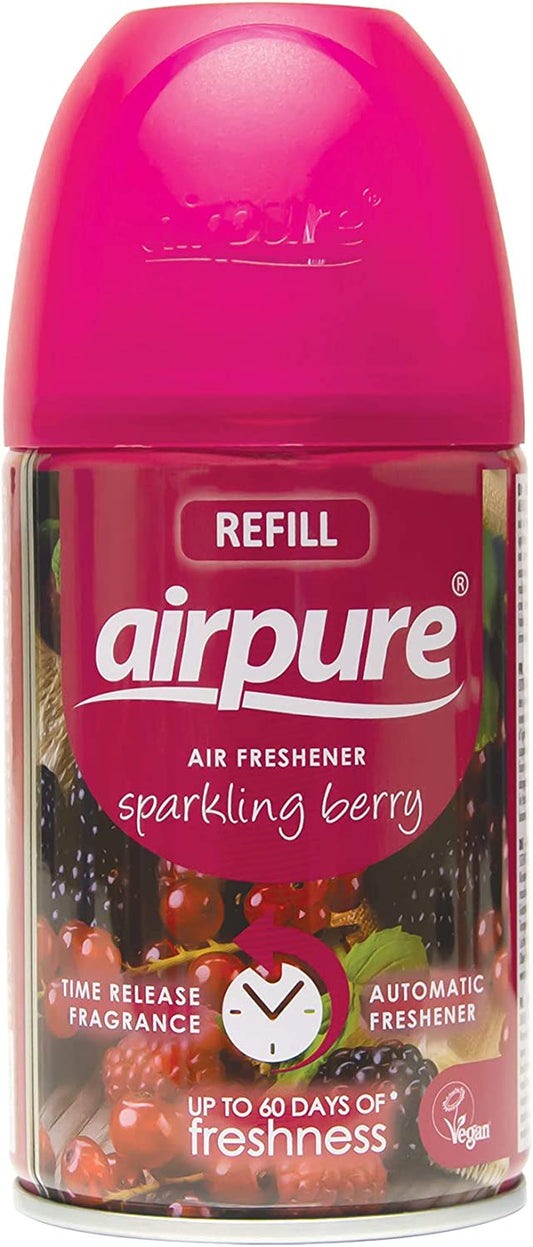 Airpure Automatic Air Freshener Refill Sparkling Berry 250ml