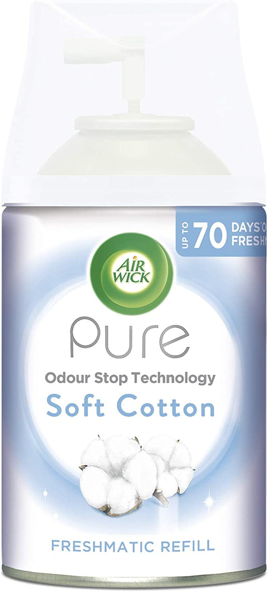 Air Wick Pure Soft Cotton Freshmatic Refill 250ml