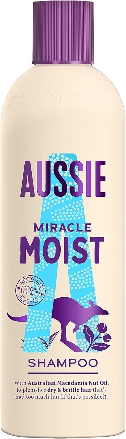 Aussie Miracle Moist Shampoo 300ml