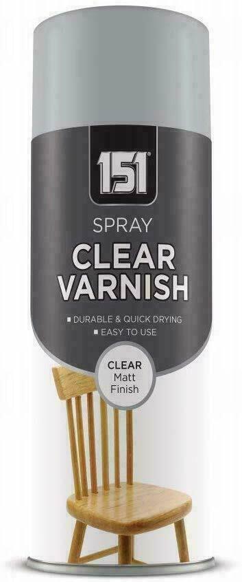 151 Clear Varnish Durable Matt Finish Spray 400ML