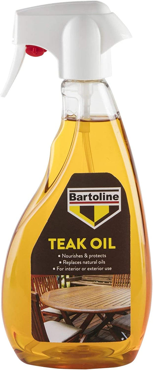 Bartoline Teak Oil Ready to Use Trigger Spray 500ml