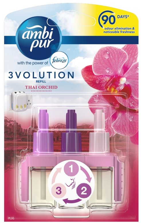Ambi Pur 3Volution Plug-In Diffuser Refill Thai Orchid 20ml