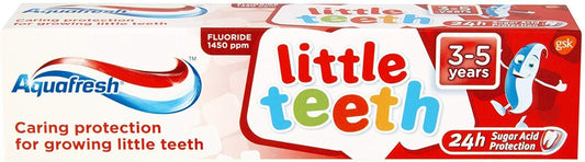 Aquafresh Little Teeth Toothpaste for Kids 3-5 Years 50ml