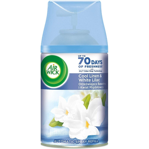 Air Wick Freshmatic Max Air Freshener Refill Crisp Linen and Lilac 250ml