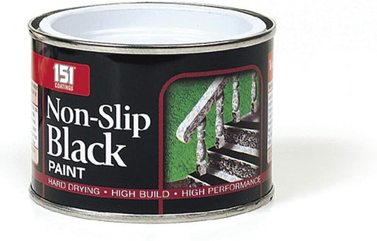 151 Coatings Non-Slip Black Paint Tin 180ML